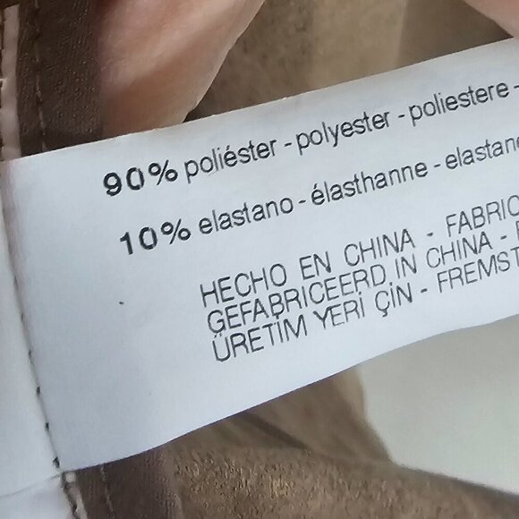 Zara Brown Faux Soft Leather Open Waterfall Boho Western Jacket XS - Picture 12 of 13